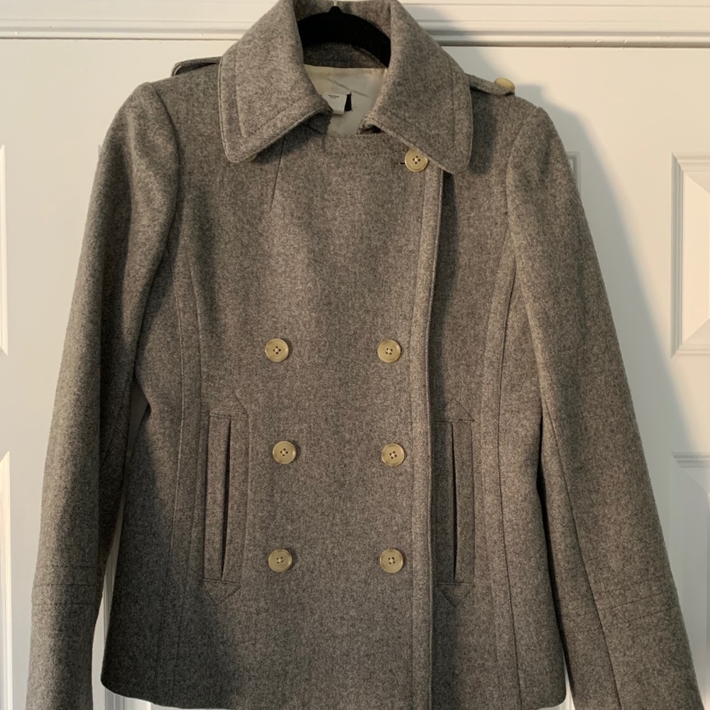 J Crew wool pea coat